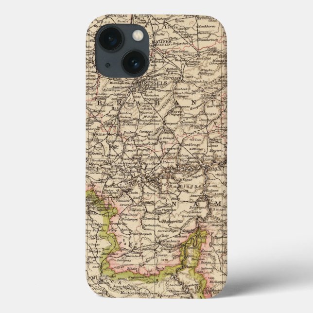 Belgium, Luxemburg Case-Mate iPhone Case (Back)