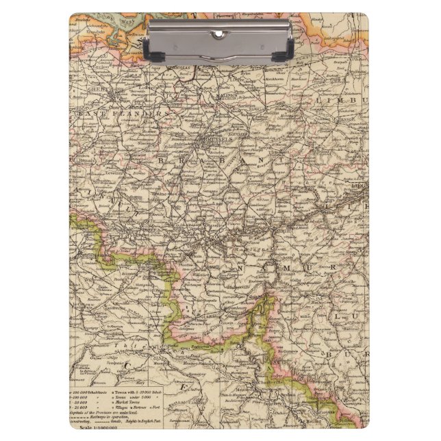 Belgium, Luxemburg Clipboard (Front)