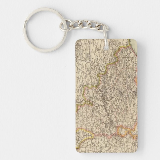 Belgium, Luxemburg Key Ring (Front)