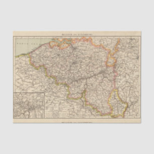 Belgium, Luxemburg Tissue Paper