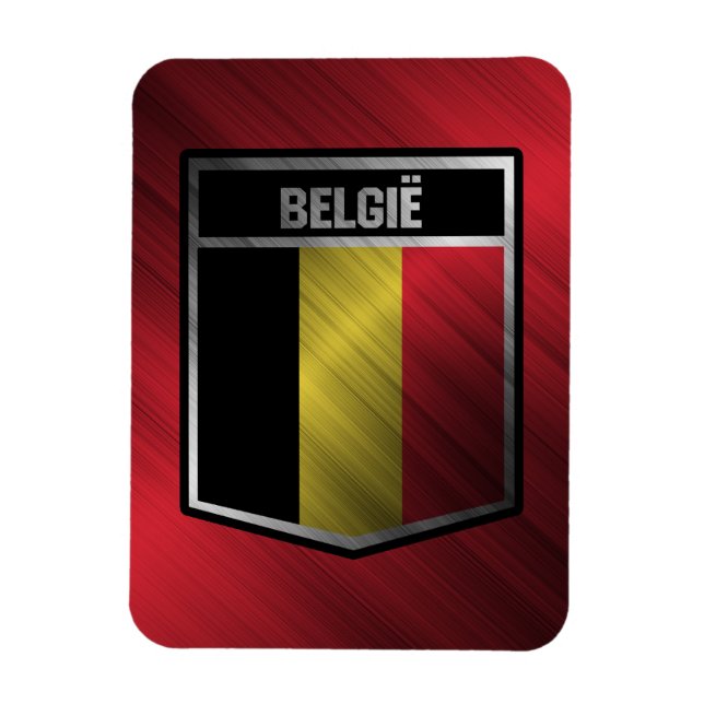 Belgium Magnet (Vertical)