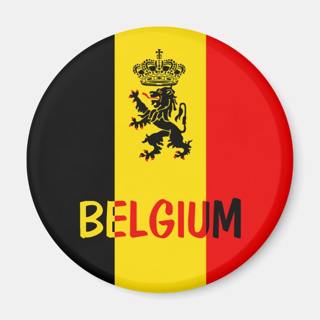Belgium Magnet (Front)