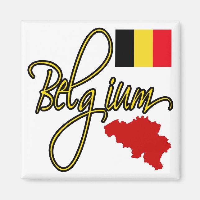 Belgium Magnet (Front)