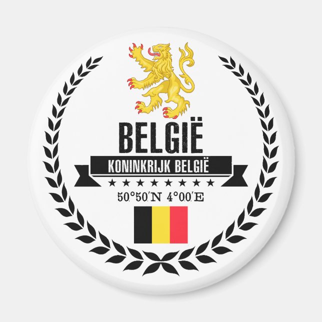 Belgium Magnet (Front)