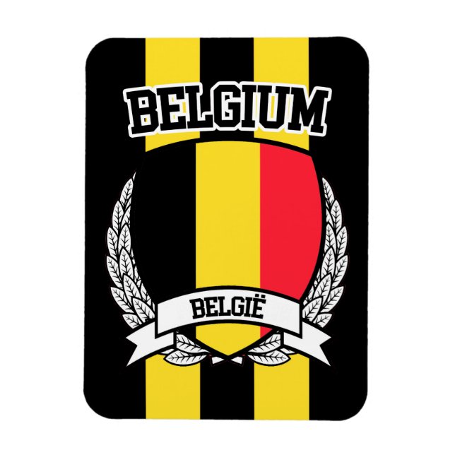 Belgium Magnet (Vertical)