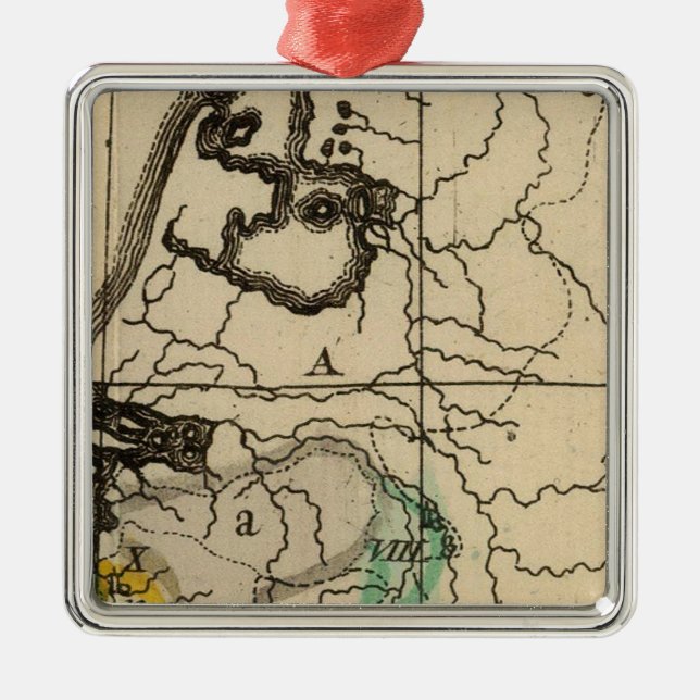 Belgium Metal Tree Decoration (Front)