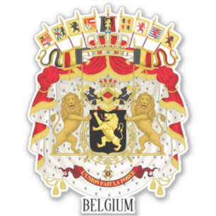 Belgium National Coat Of Arms Patriotic
