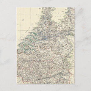 Belgium, Netherlands Postcard