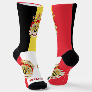 Belgium Patriotic, Sustainable Belgian Flag Socks