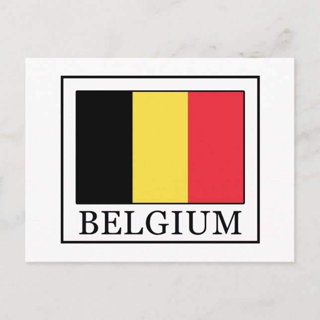 Belgium Postcard (Front)