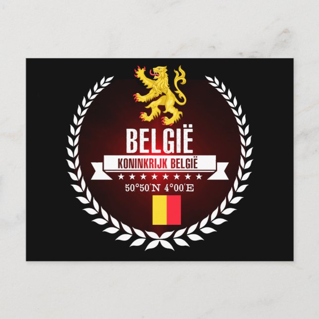 Belgium Postcard (Front)