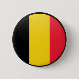Belgium quality Flag Circle 6 Cm Round Badge