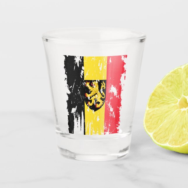 Belgium                                            shot glass (Front)