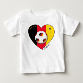 “BELGIUM” Soccer 2014. Soccer of Belgium Baby T-Shirt
