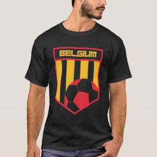 Belgium Soccer Euro Jersey Style Football 2020 Fan T-Shirt