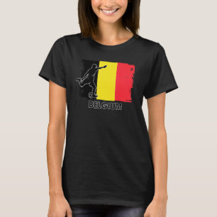 Belgium Soccer Fan 2022 National Football Team Fl T-Shirt