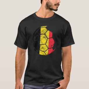 Belgium Soccer National Team Support The Team Flag T-Shirt