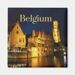 Belgium Souvenir Magnet
