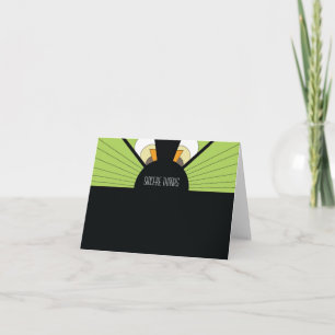 Belgium Thank You Card: Lime Card