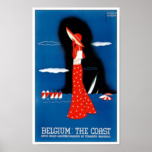 Belgium: the Coast Poster (Front)