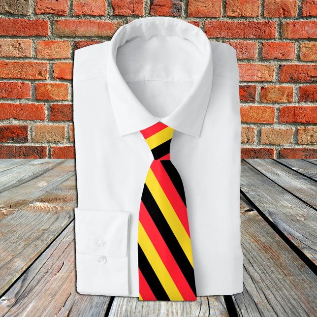 Belgium Ties, fashion Belgian Flag business Tie (Creator Uploaded)