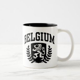 Belgium Two-Tone Coffee Mug