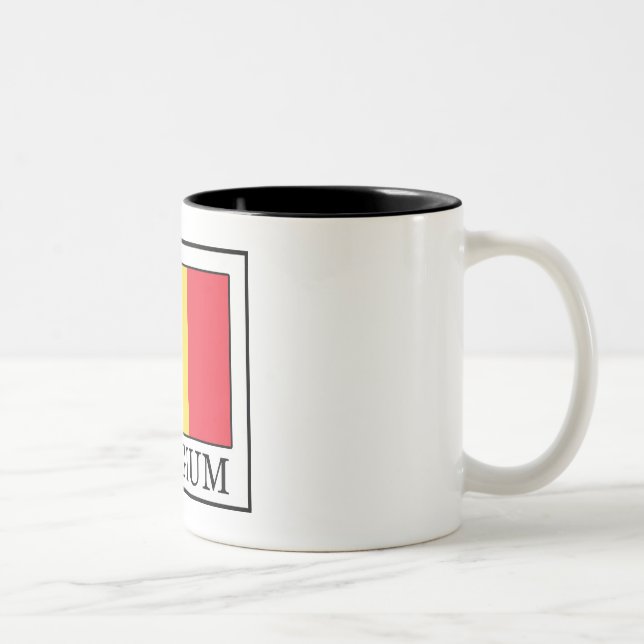 Belgium Two-Tone Coffee Mug (Right)