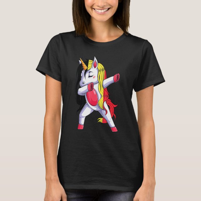 Belgium Unicorn Belgium Belgian T-Shirt (Front)