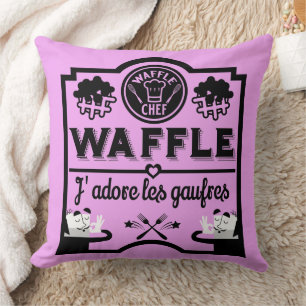 Belgium Waffles Cushion