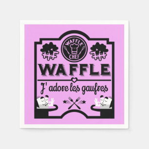 Belgium Waffles Napkin