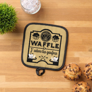 Belgium Waffles Pot Holder
