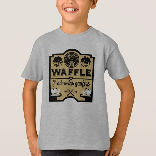 Belgium Waffles T-Shirt (Front)