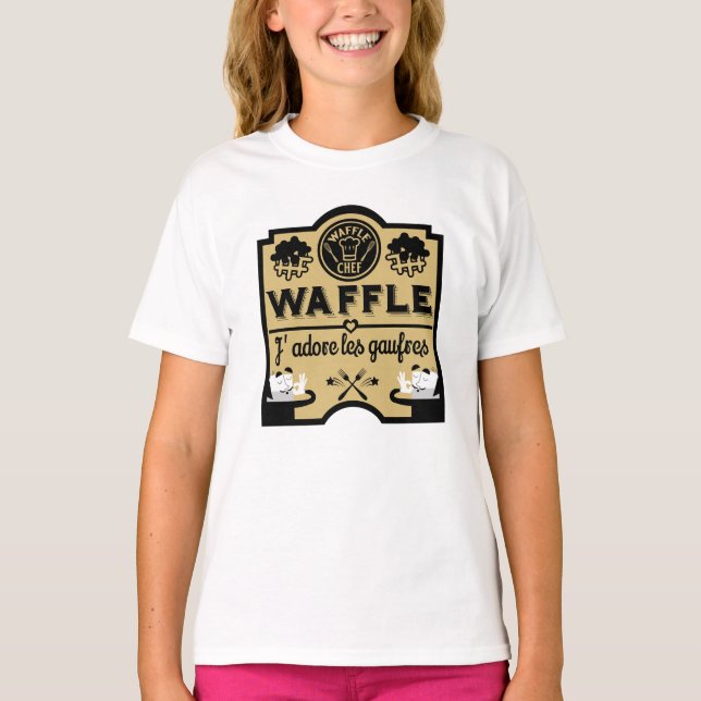 Belgium Waffles T-Shirt (Front)