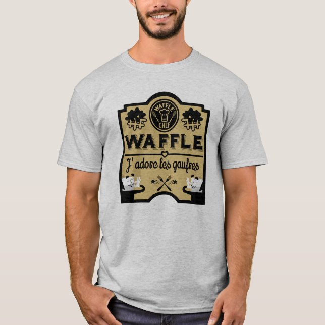 Belgium Waffles T-Shirt (Front)