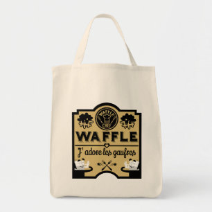 Belgium Waffles Tote Bag