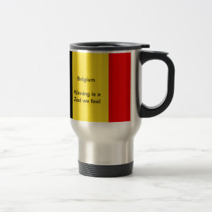 Belgium winners travel mug