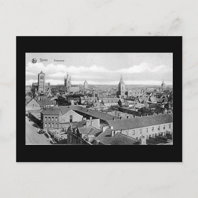 Belgium, Ypres - Old Postcard (Front)