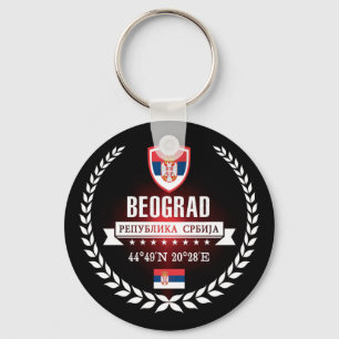 Belgrade Key Ring