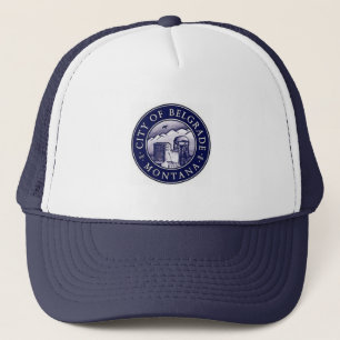 BELGRADE MONTANA TRUCKER HAT