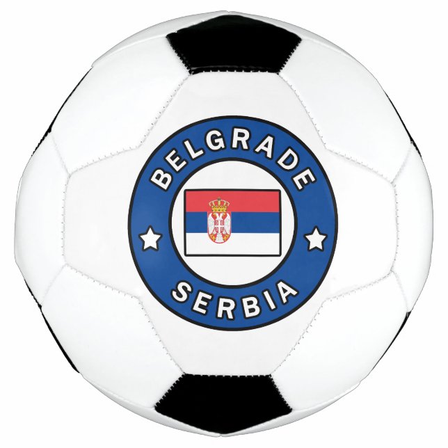 Belgrade Serbia Football (Front)
