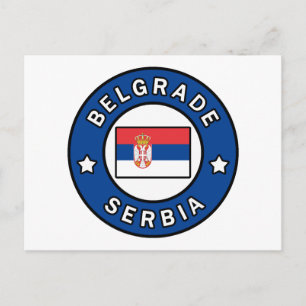 Belgrade Serbia Postcard