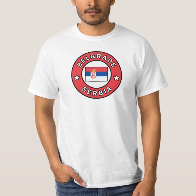 Belgrade Serbia T-Shirt (Front)