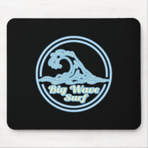 Belharra Big Wave Surf Club, Surfing Graphic Mouse Mat