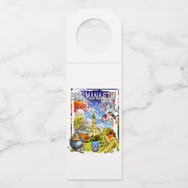Beli Manastir Bottle Tag (Front)