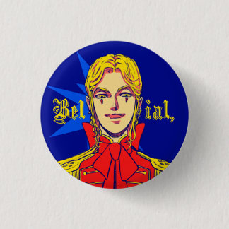 Belial 3 Cm Round Badge