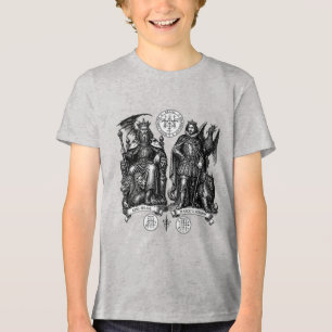 Belial and Nebiros Infernal Dual Sovereigns Tri-Blend Shirt