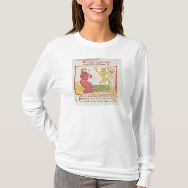 Belial dances before King Solomon T-Shirt (Front)