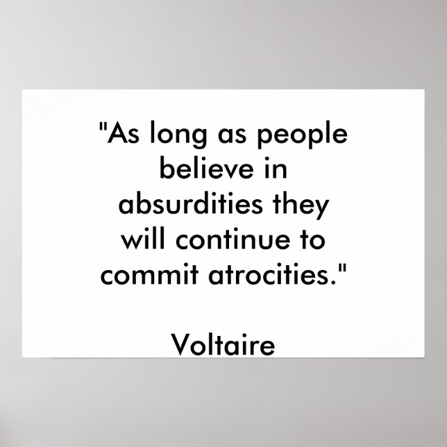 belief poster (Front)