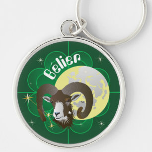 Bélier 21 mars au 20 avril Porte-clés Key Ring
