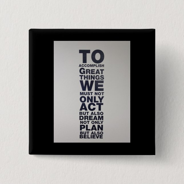 believe 15 cm square badge (Front)